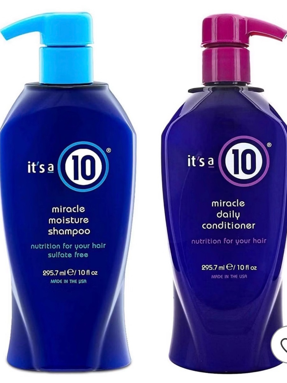 ✨BRAND NEW ✨It’s A 10 Miracle Moisture Shampoo & Daily Conditioner Duo -
